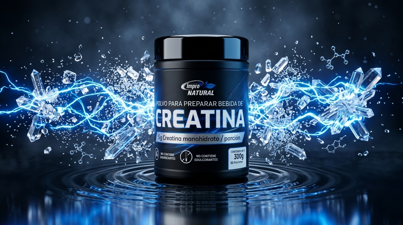 CREATINA IMPRO NATURAL — Fuerza, rendimiento y recuperación